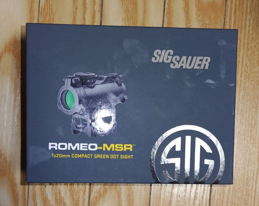 SIG SAUER ROMEO-MSR ダットサイト、(レティクル): レッド