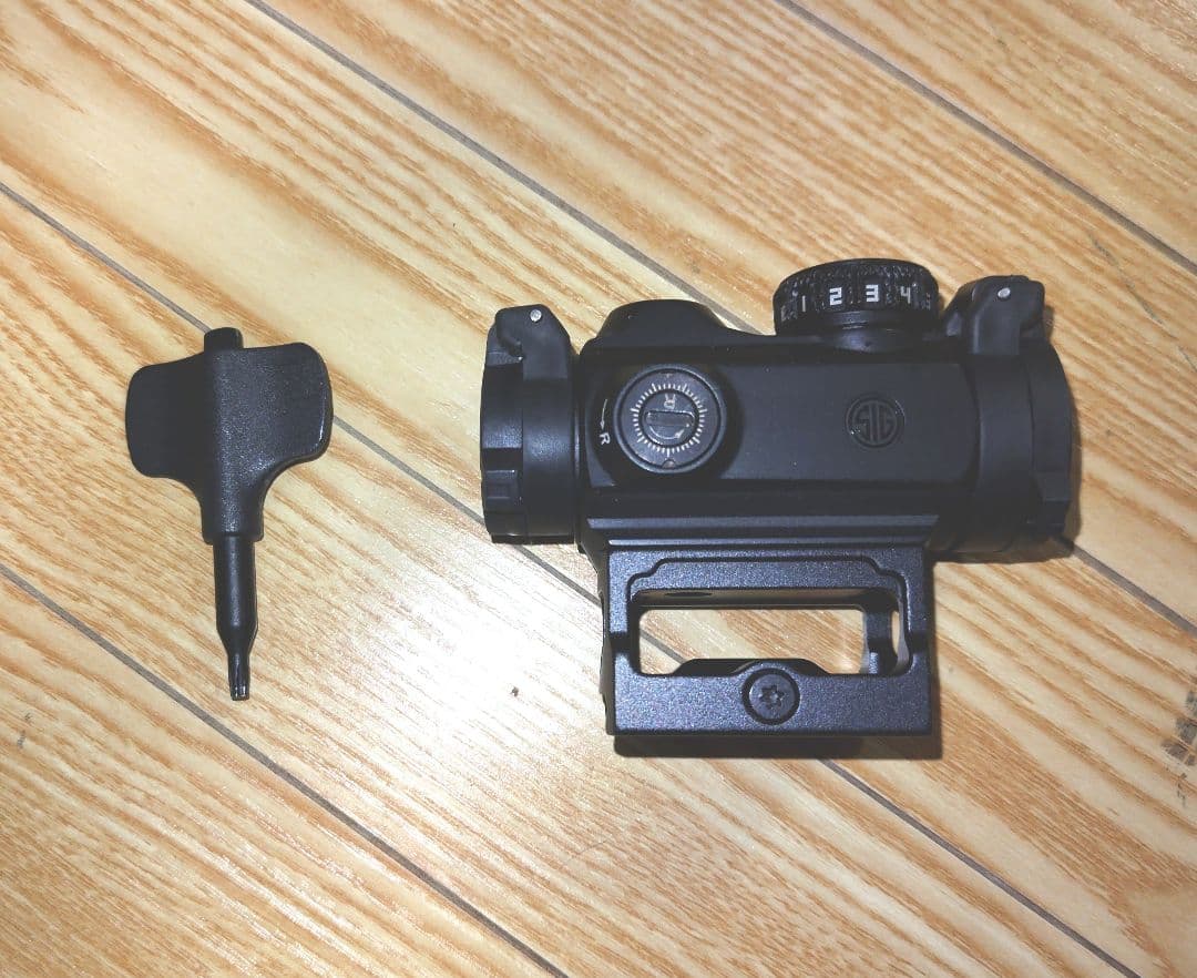 SIG SAUER ROMEO-MSR ダットサイト、(レティクル): レッド