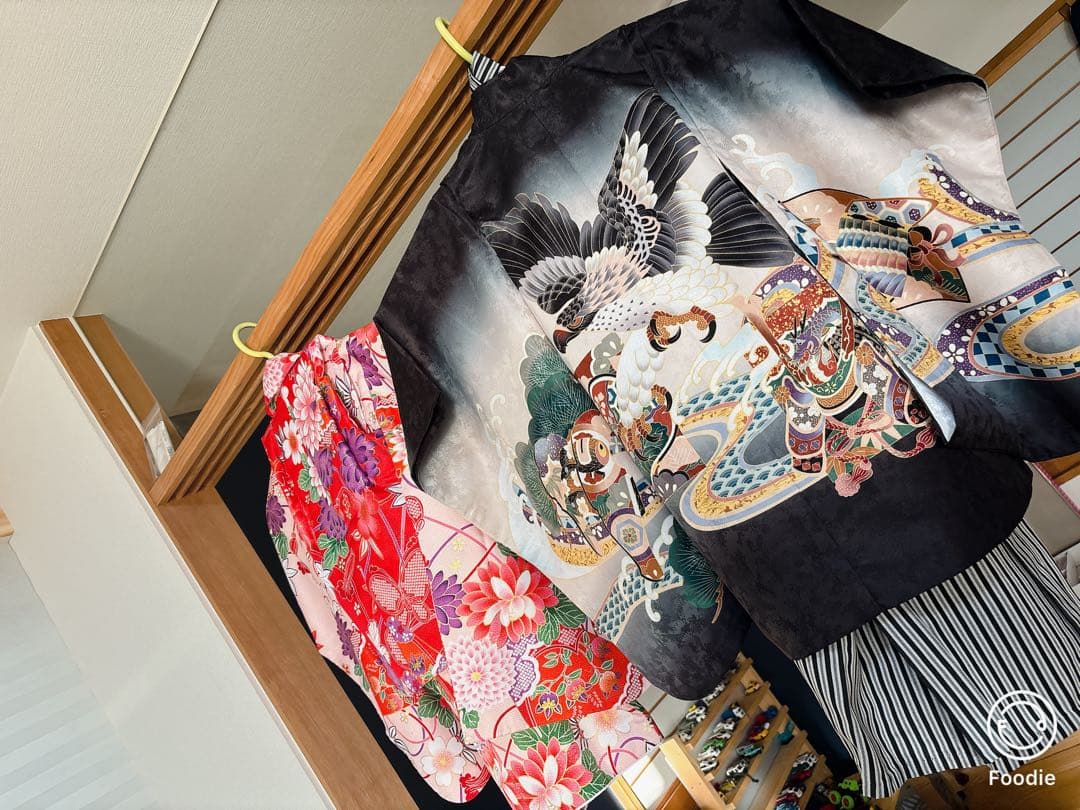 子ども用 七五三 着物フルセット（雪駄なし）　男の子　袴