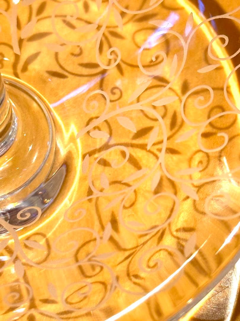 Baccarat ローハン　ジュエリートレイ ヴィンテージ希少美品！