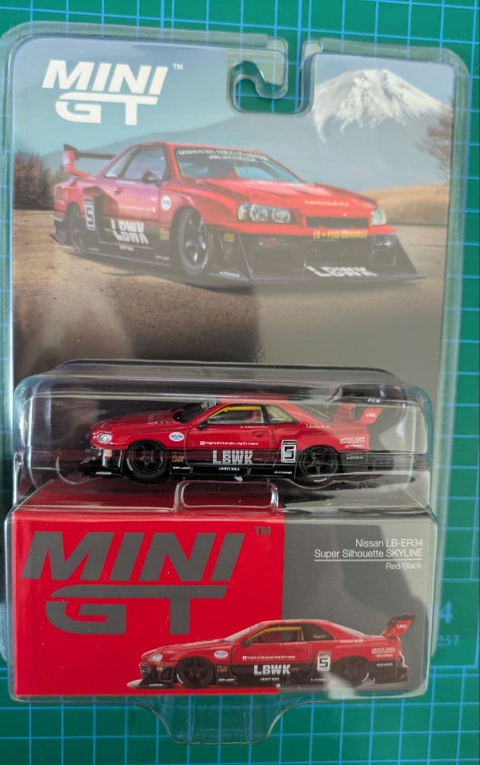 MINI GT No.843 LB-ER34 リバティウォーク スカイライン