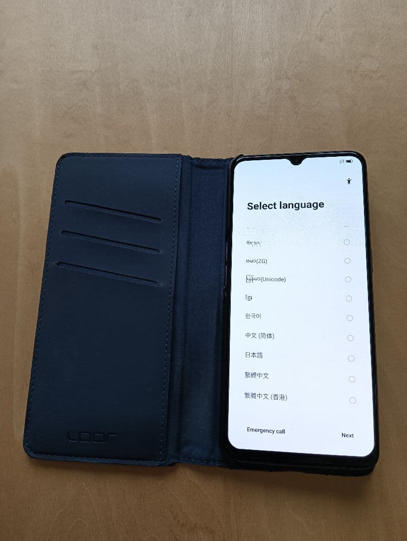 OPPO a73 ネイビー　&ワイヤレスイヤホン　等　セット
