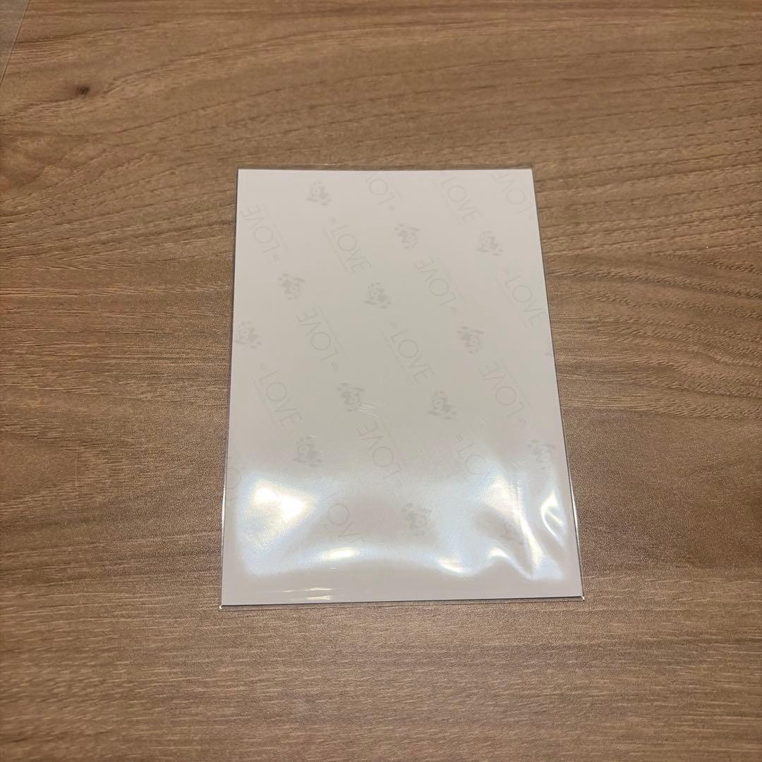 イコラブ　佐々木舞香　ラブソングに襲われる　直筆