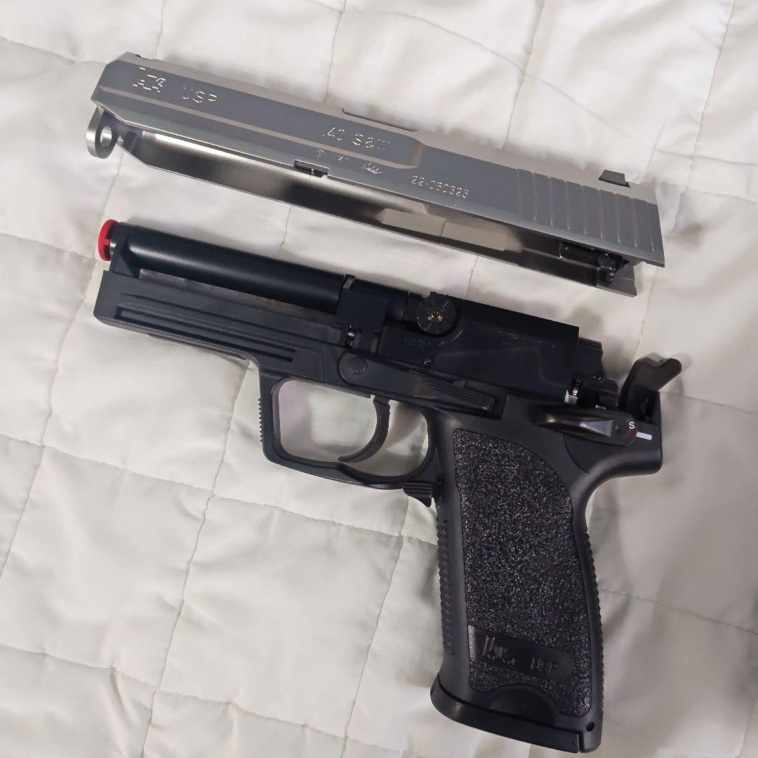 H&K USP 電動ガン シルバー/ブラック