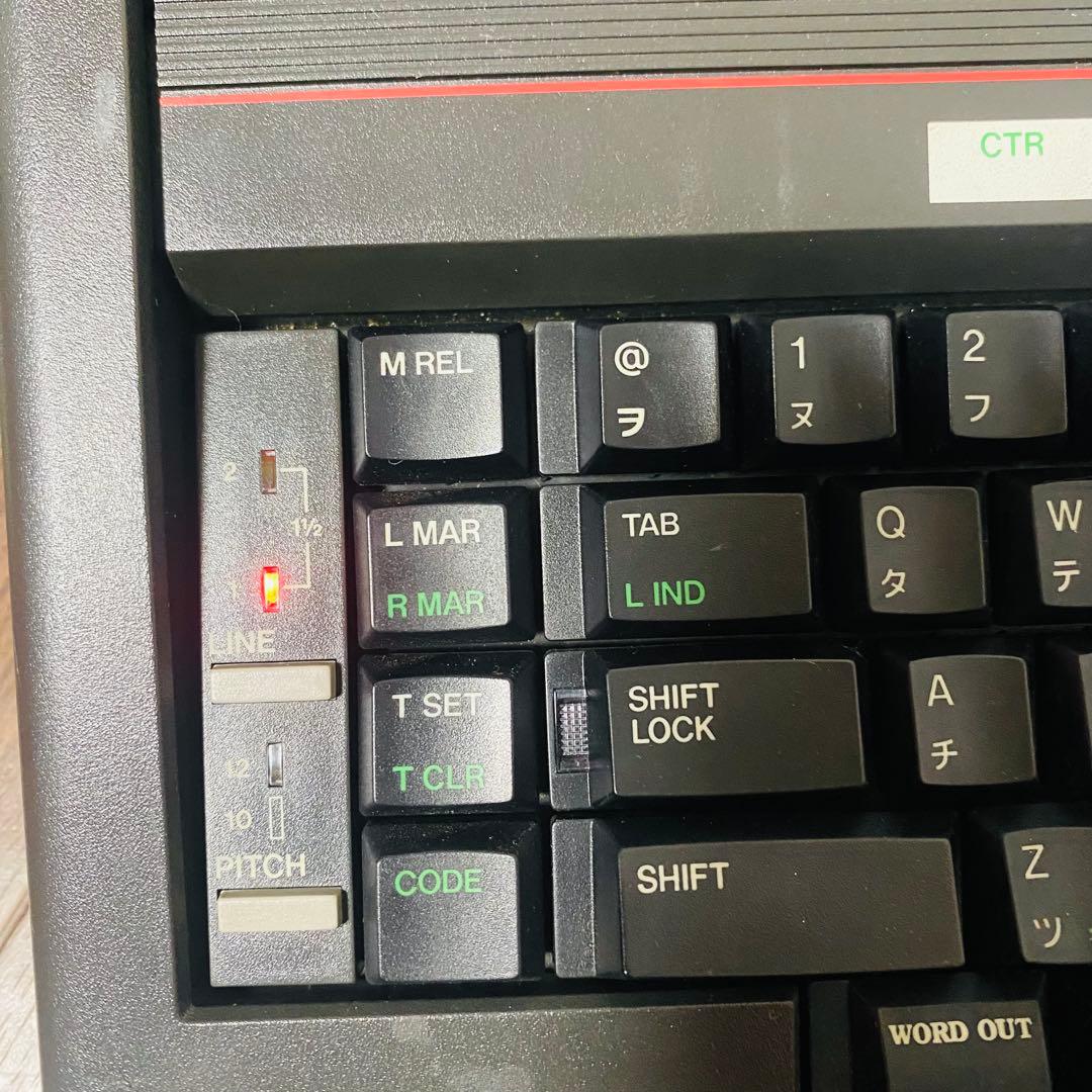 brother 電子タイプライター本体 WORDSHOT Ⅱ JP16-V10