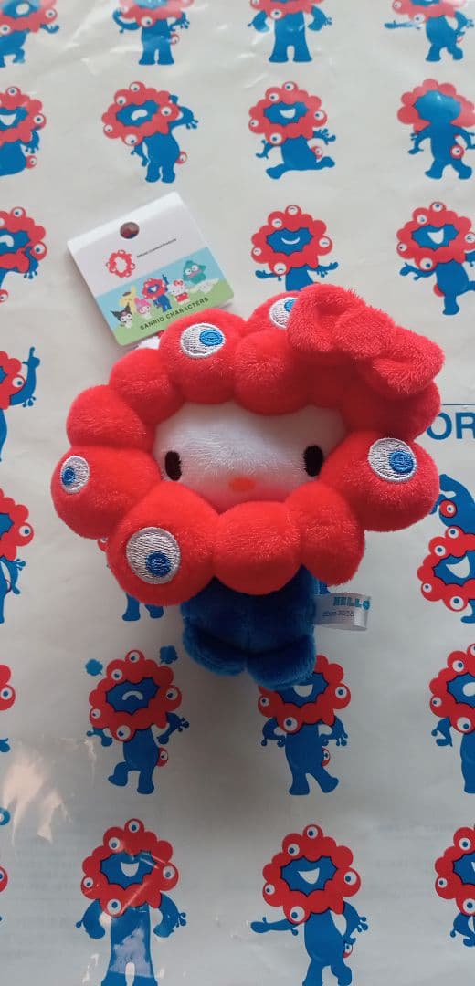 EXPO2025 大阪万博　サンリオ ミャクミャクなりきりぬいぐるみBC　新品