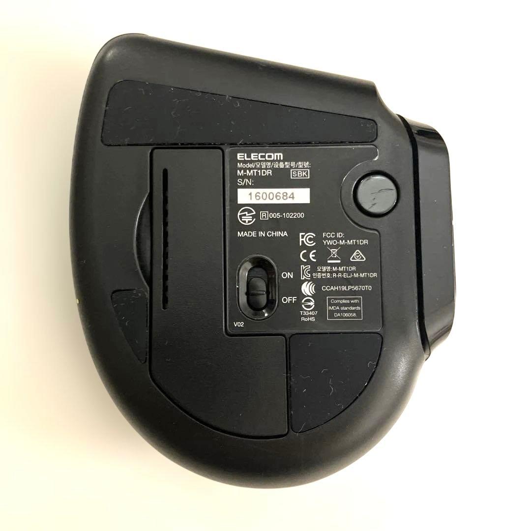 【ELECOM】エレコム　トラックボールマウス M-MT1DRSBK