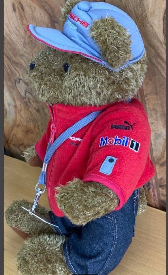 PORSCHE ポルシェ くま ぬいぐるみ テディベア　PUMA　カレラカップ