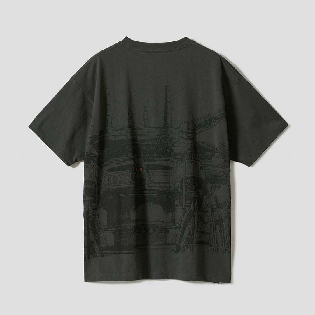ニーア オートマタ グラニフ　エンゲルス　ビッグシルエットTシャツ
