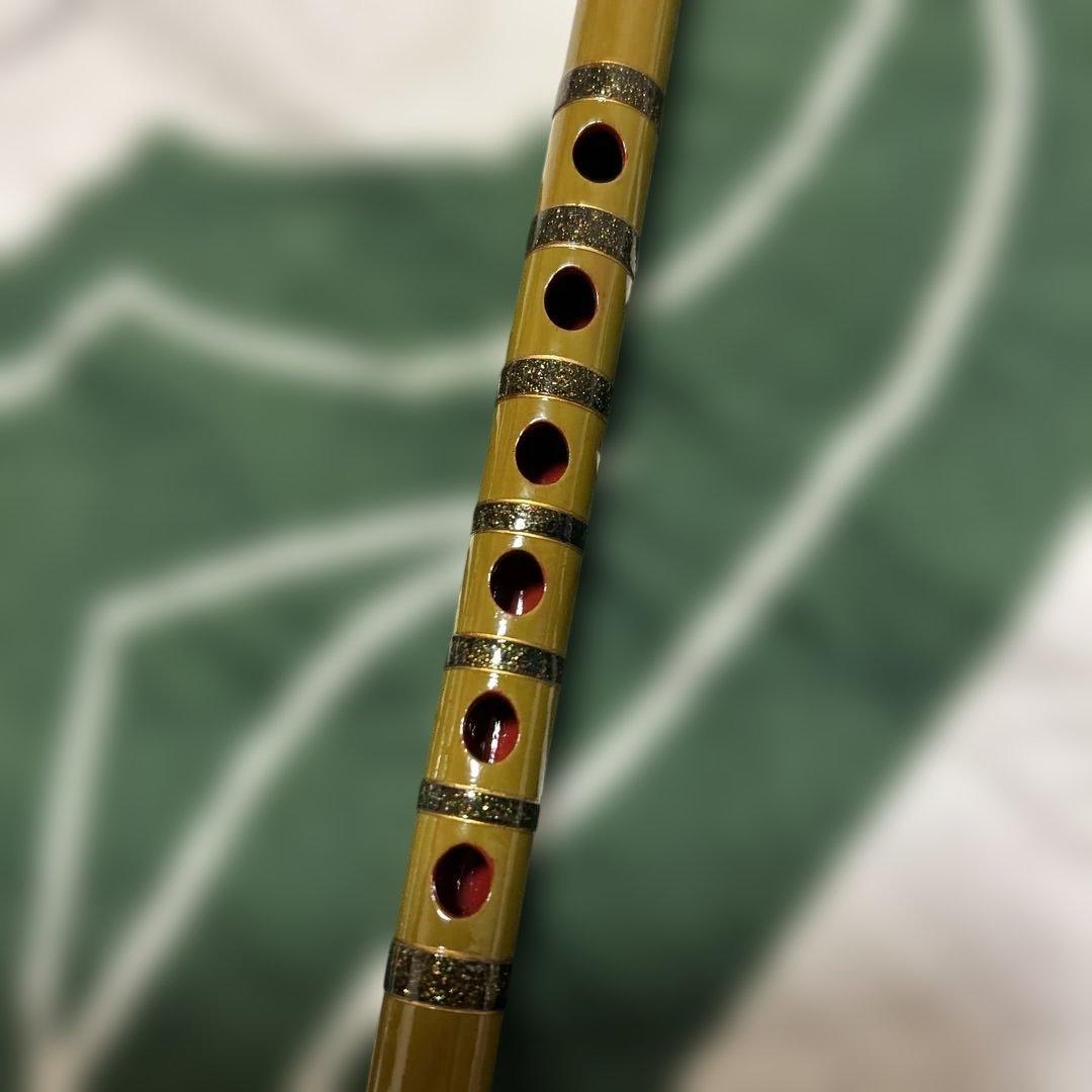 祭り　篠笛横笛　七穴七調子