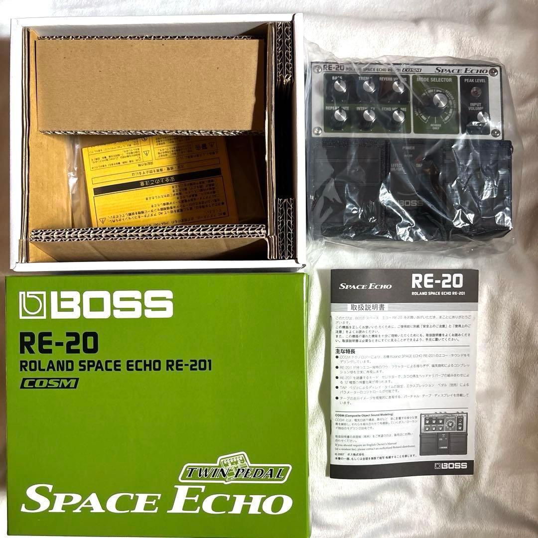 BOSS RE-20 スペースエコー 箱付き ※動作確認済み