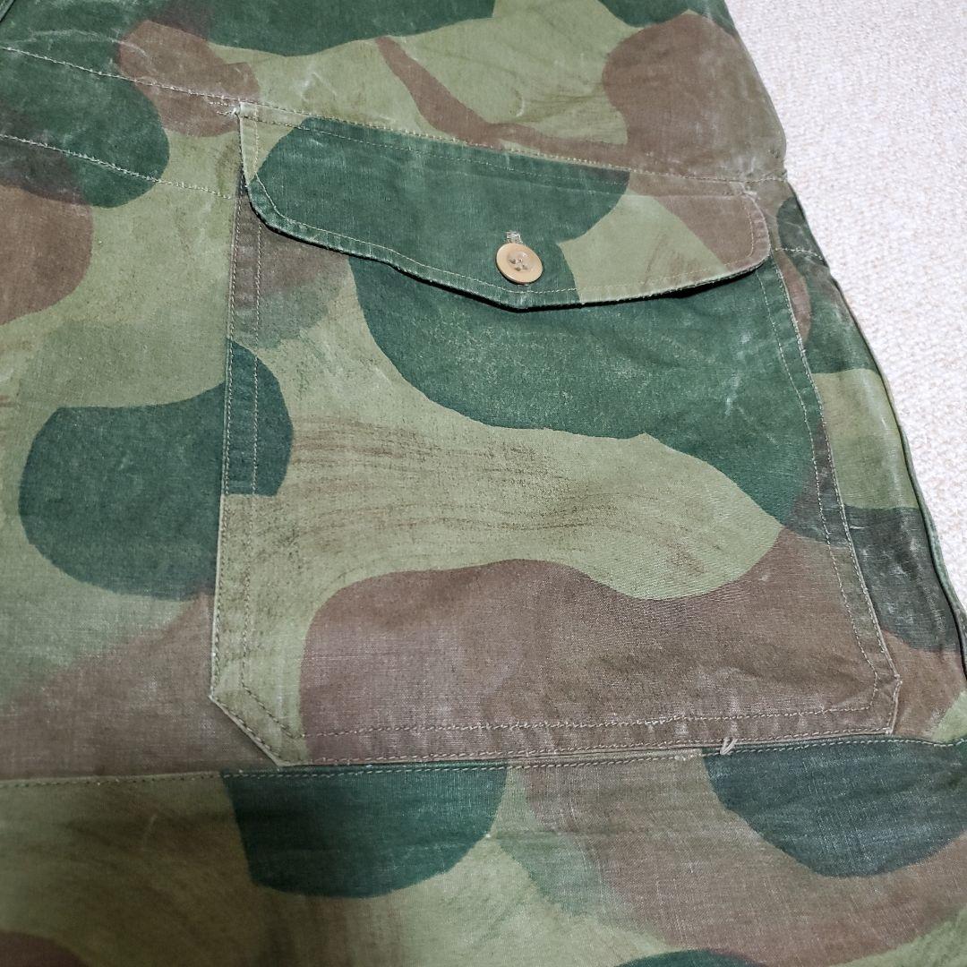 売り切り値下げ中　ベルギー軍　ブラッシュストロークカモパンツ　前期　50s