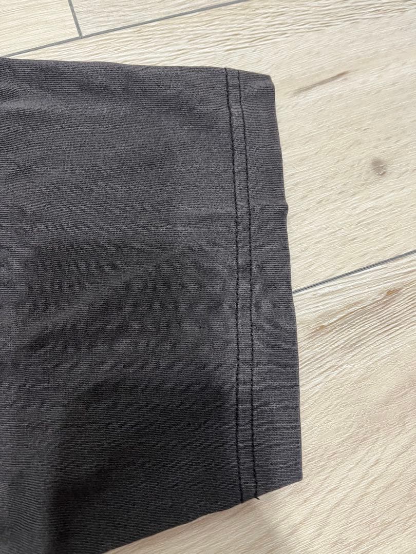 CHANMINA モノクロプリントTシャツ Lサイズ