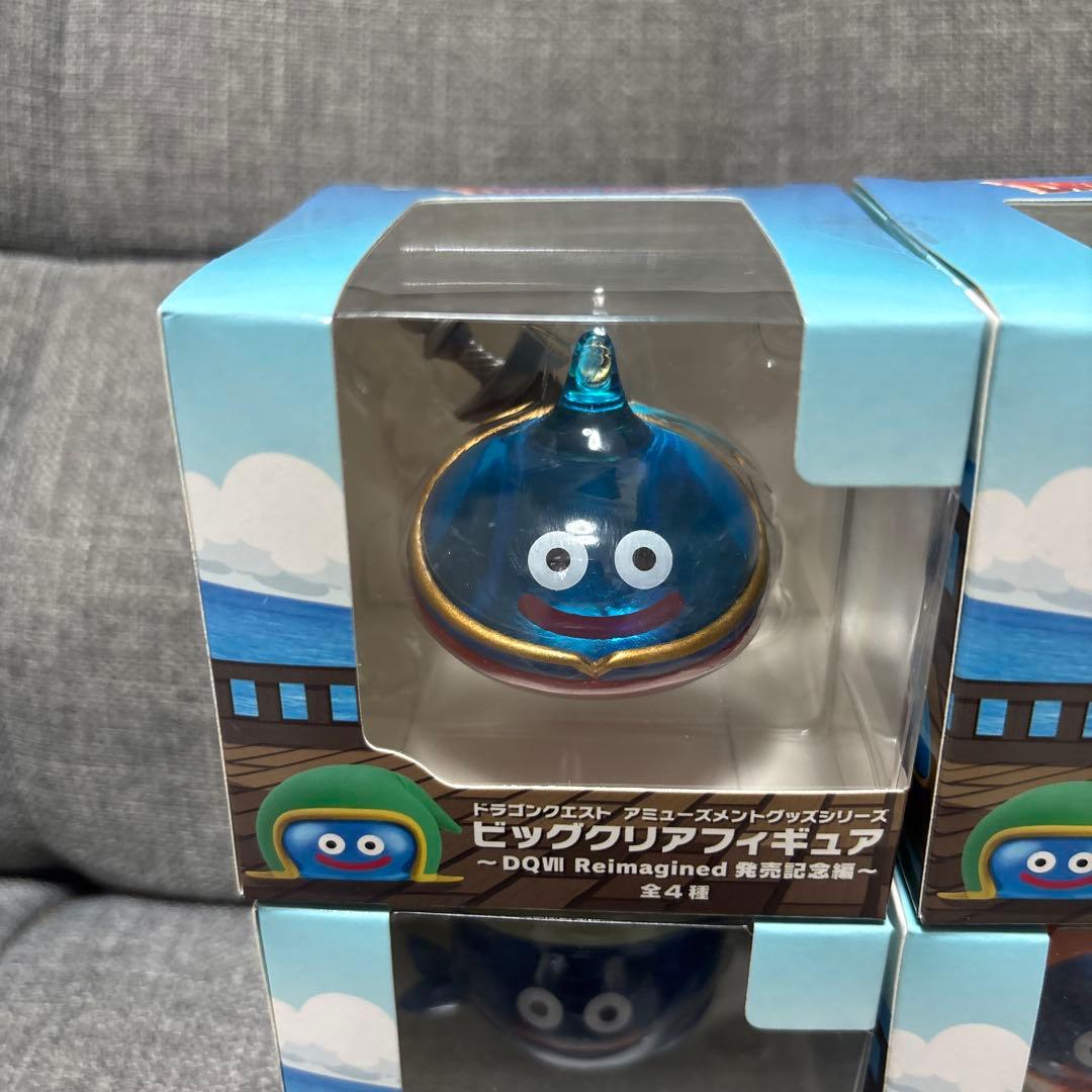 ドラゴンクエスト　ビッグクリアフィギュア　DQⅦ 発売記念編　全４種