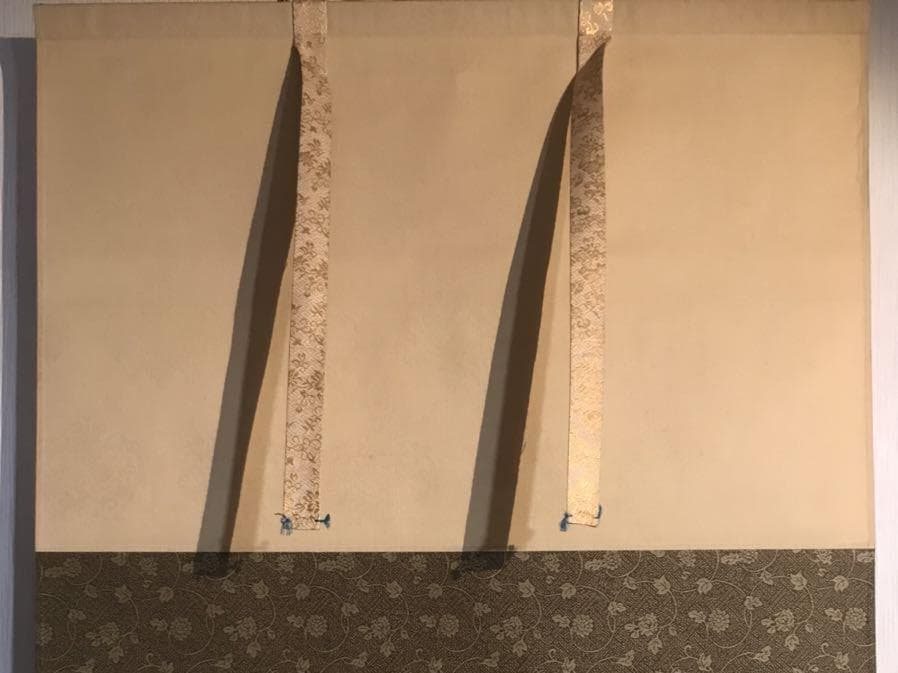 【真作】掛軸 福田素仙『鍾馗』絹本 肉筆 共箱付 掛け軸 g95490