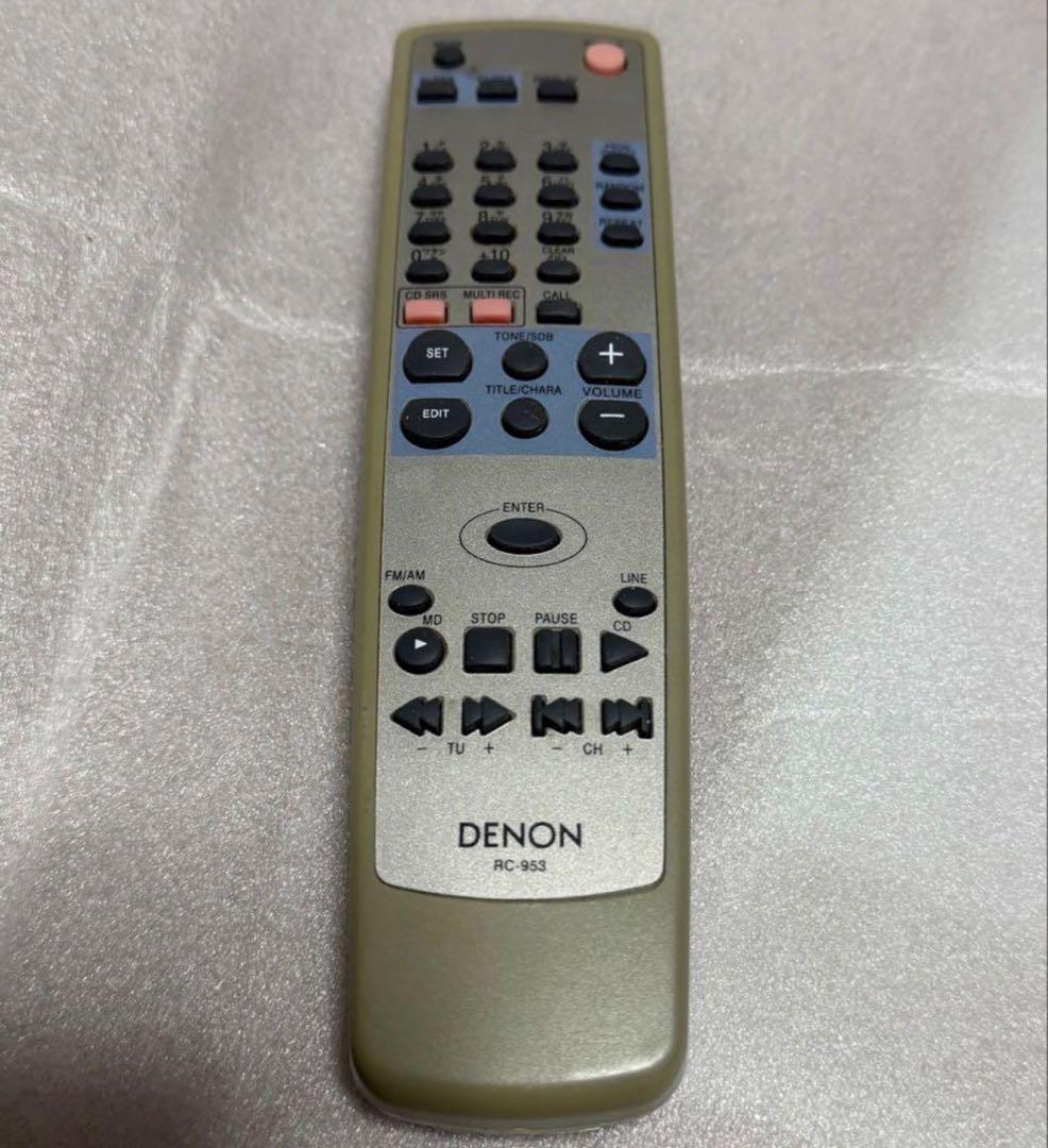 DENON D-ME33 CD/MD システムコンポ 動作良好です