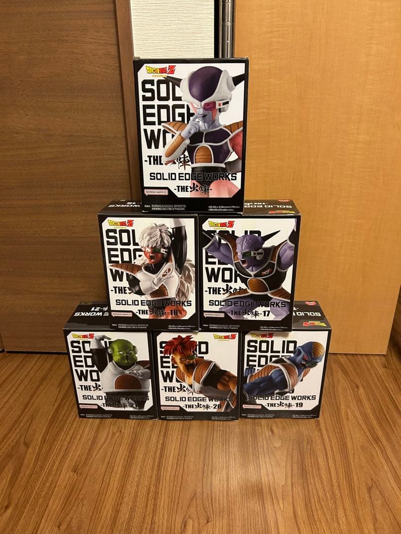 ドラゴンボール　フィギュアセット　出陣