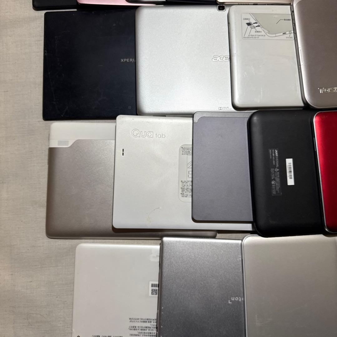 タブレット tab 49台 まとめ売り ジャンク 部品取り 動作未確認