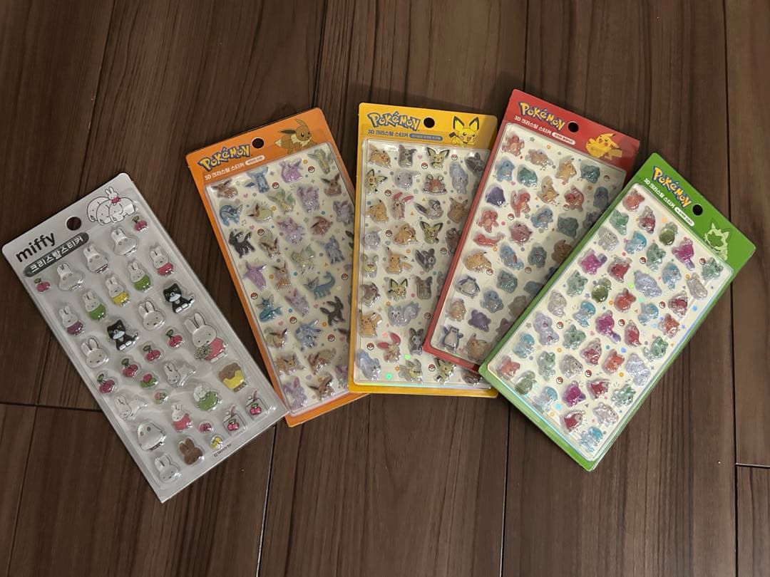 シールまとめ売り　ボンボンドロップ　うるちゅる　コットンパフィなど　19枚セット