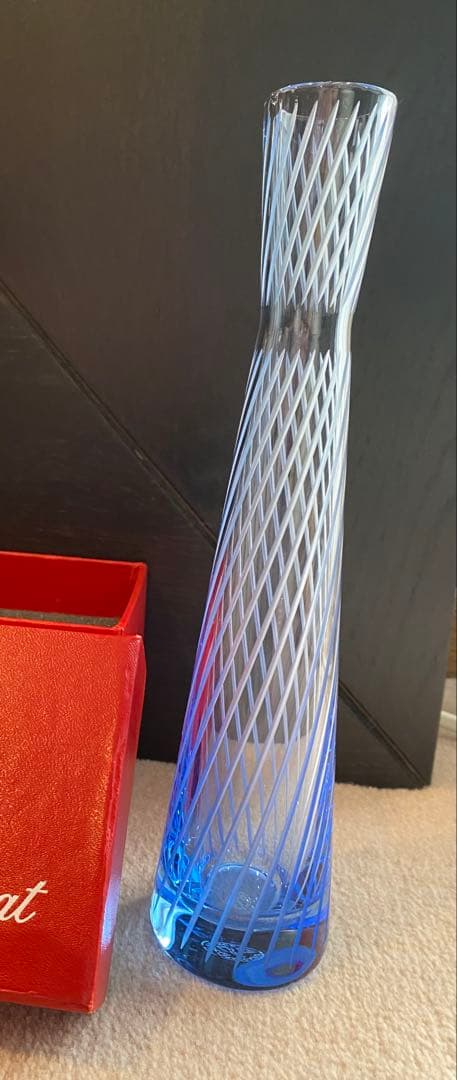 美品　Baccarat バカラ　クリスタル　一輪挿し