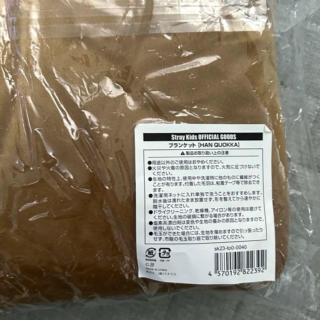 Stray Kids スキズ ポップアップ ブランケット HAN QUNKKA