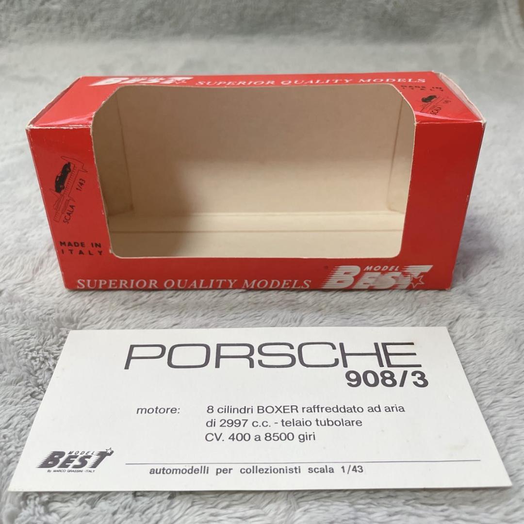 ポルシェ908/3 No.36 タルガフローリオ Best-Model 1/43