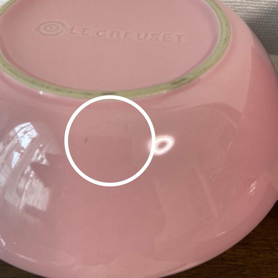 ル・クルーゼ　お皿　ピンク　計7枚