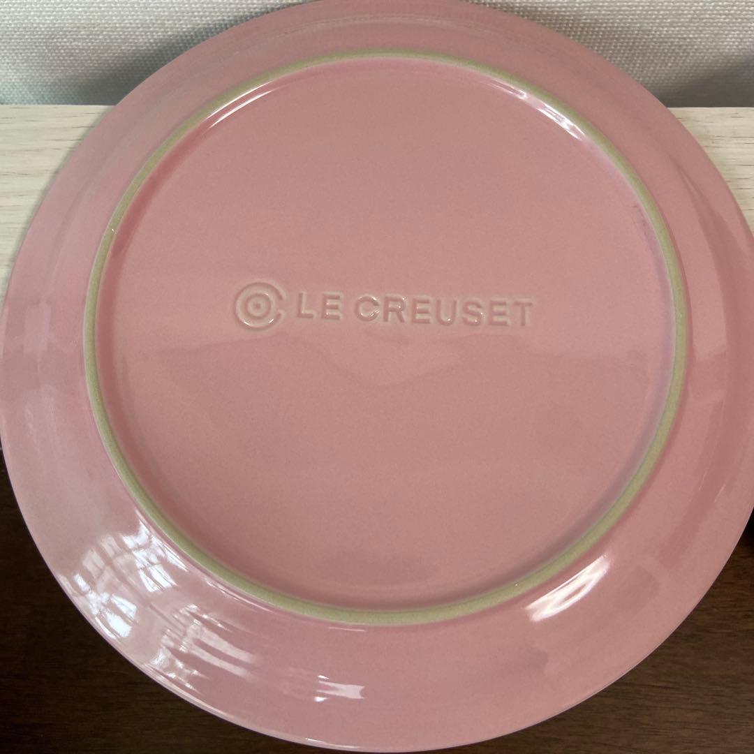 ル・クルーゼ　お皿　ピンク　計7枚