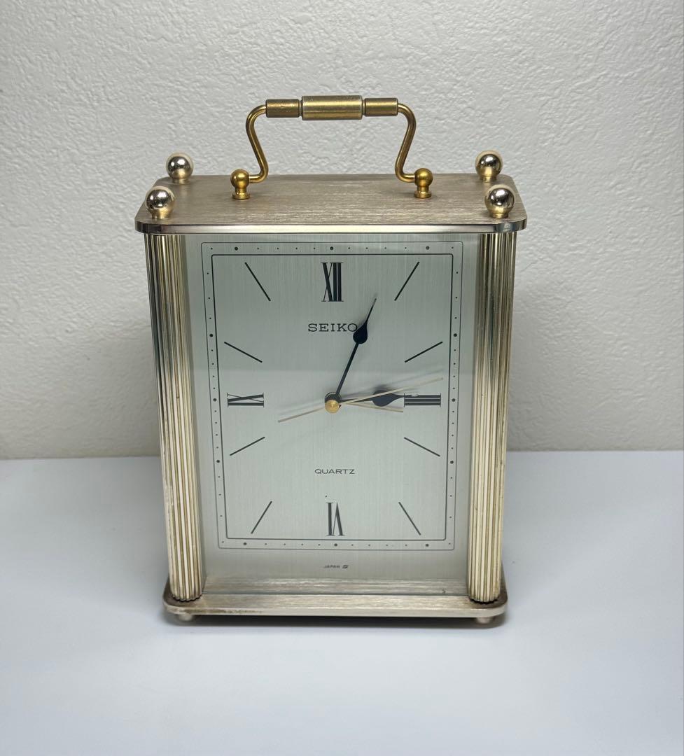 SEIKO セイコー クォーツ 置き時計 キャリッジクロック KG692G