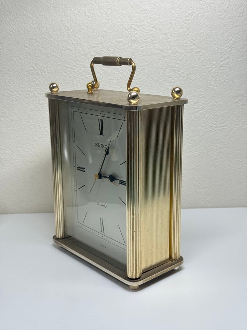 SEIKO セイコー クォーツ 置き時計 キャリッジクロック KG692G
