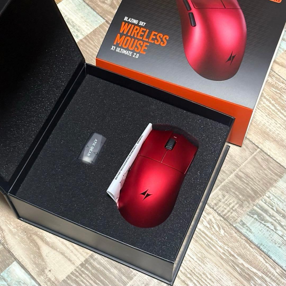 【美品】ATK GEAR X1 V2 Ultimate Red