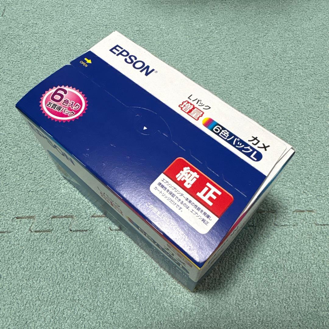 EPSON 純正インクカートリッジ 6色パック　増量　Ｌパック　かめ