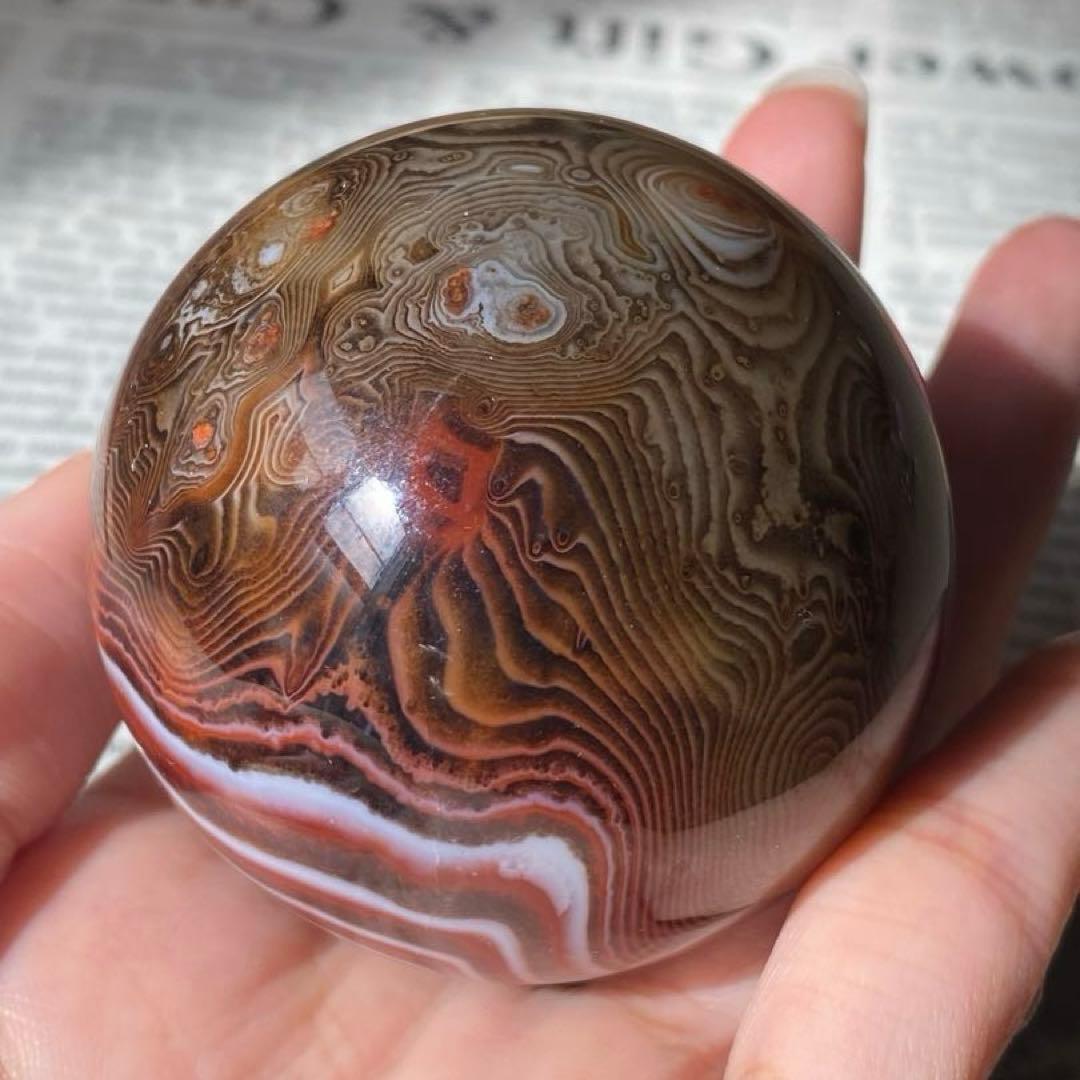 個性的！❁⃘ サードニクス(サードオニキス) 天然石 パワーストーン スフィア