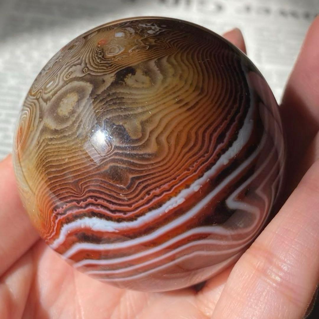 個性的！❁⃘ サードニクス(サードオニキス) 天然石 パワーストーン スフィア