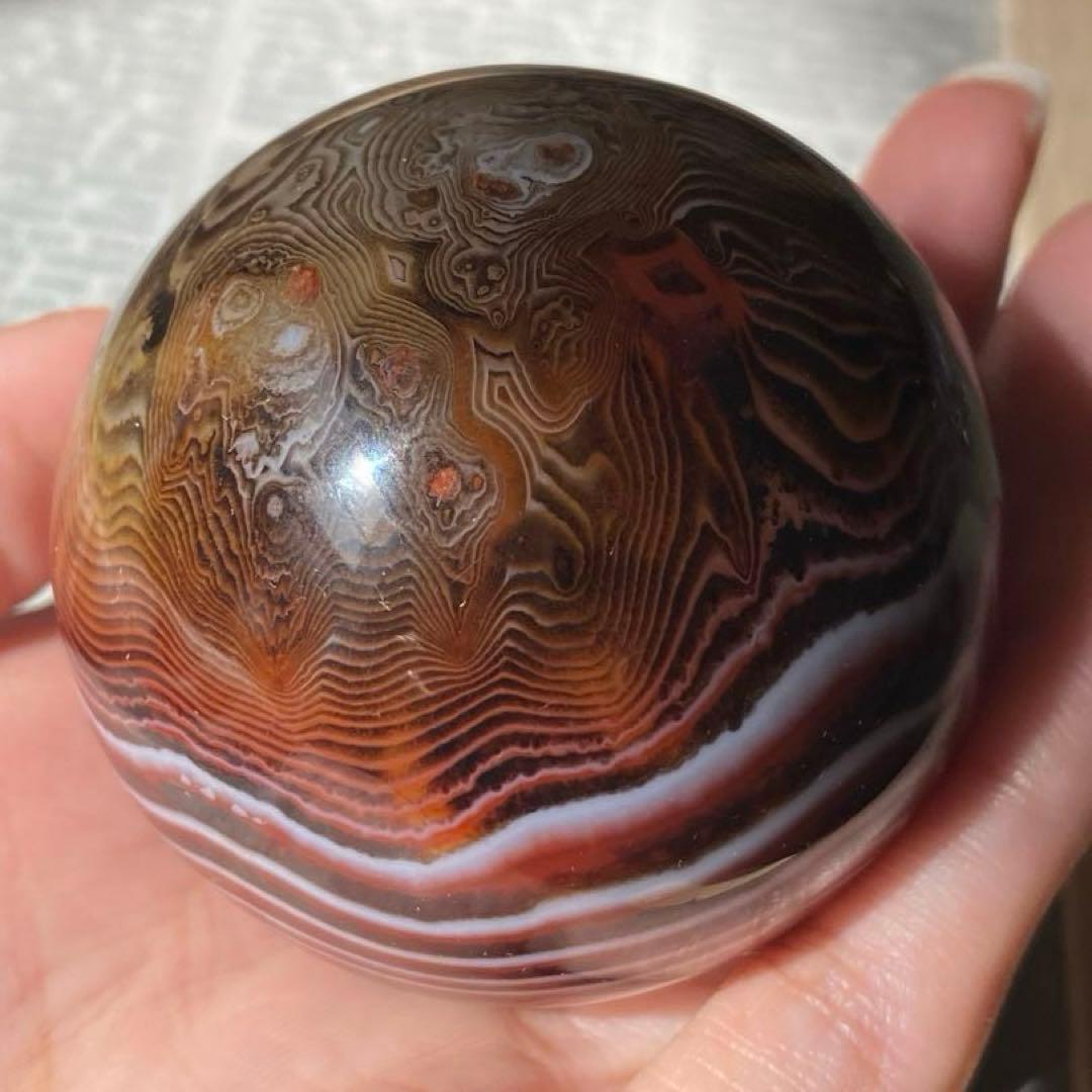 個性的！❁⃘ サードニクス(サードオニキス) 天然石 パワーストーン スフィア
