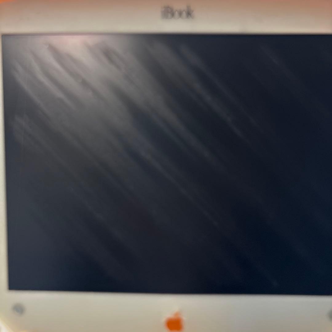 iBook G3 クラムシェル（タンジェリン）＆ ヨーヨー型アダプター セット