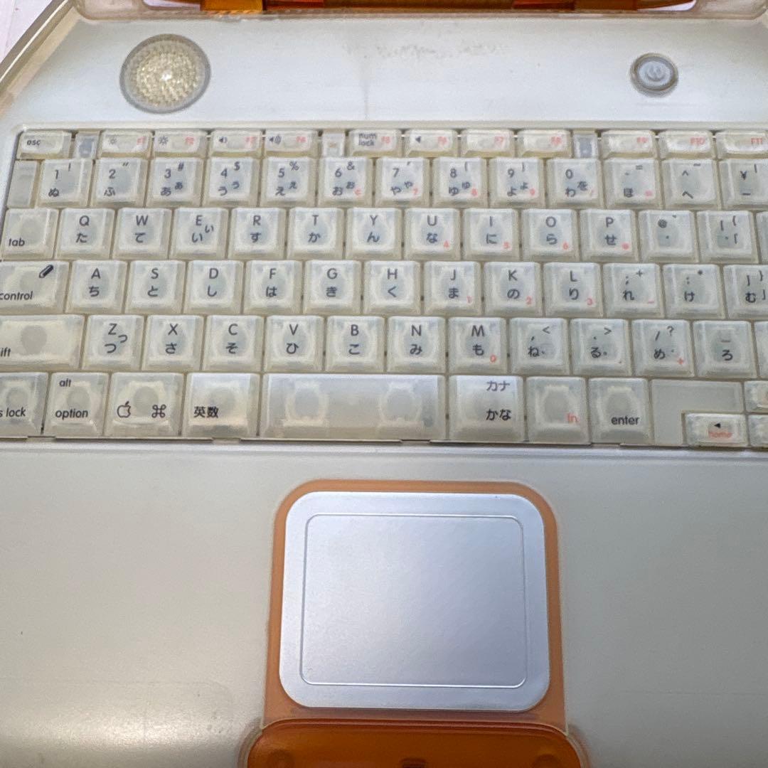 iBook G3 クラムシェル（タンジェリン）＆ ヨーヨー型アダプター セット