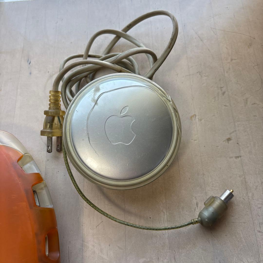 iBook G3 クラムシェル（タンジェリン）＆ ヨーヨー型アダプター セット