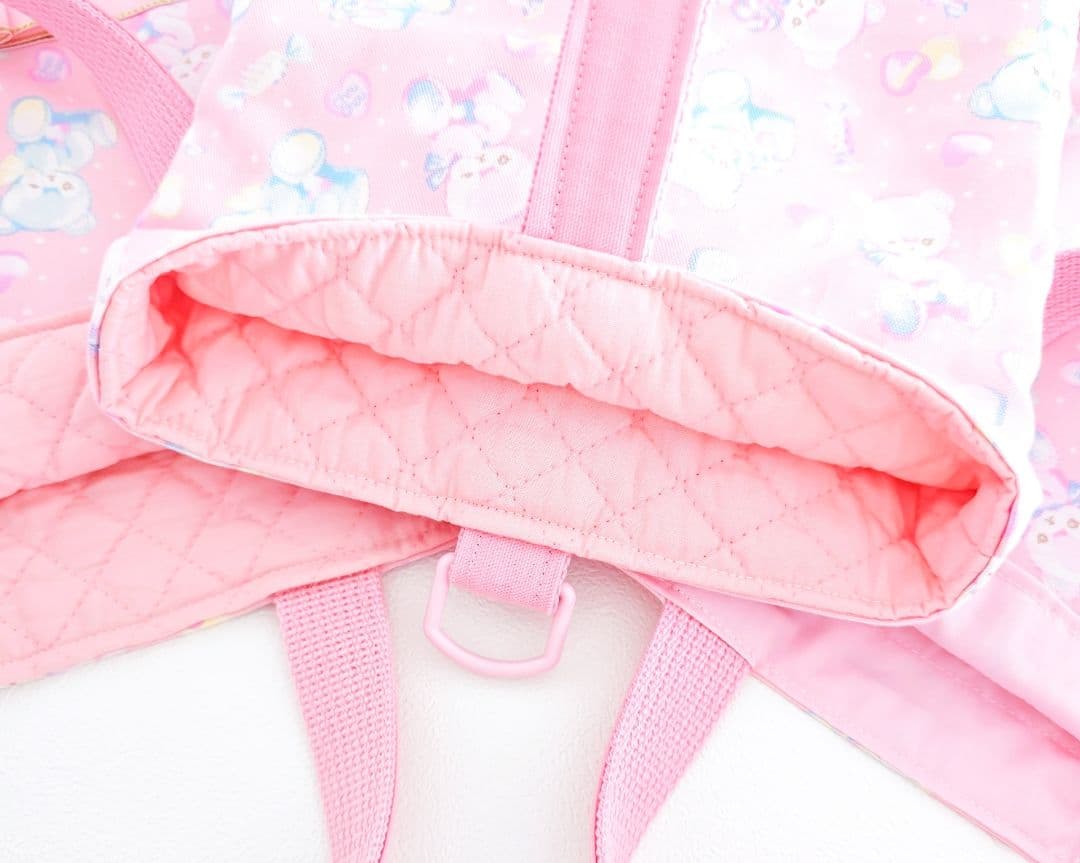 入園入学3点セット　キャンディベア　2段フリル ゆめかわ　1セット限定