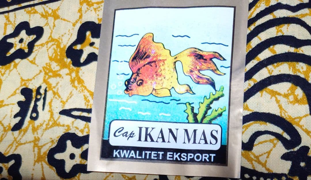 最後の1枚　薄いお色の【クリームイエロー】♡1個のお値段です　バティック バリ島