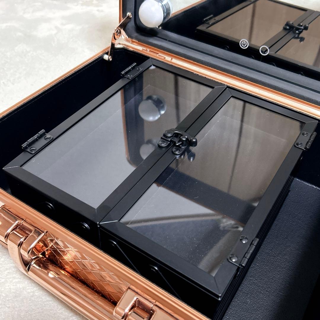 未使用級 フランフラン ヴァリーズ ハリウッドボックスS メイクボックス