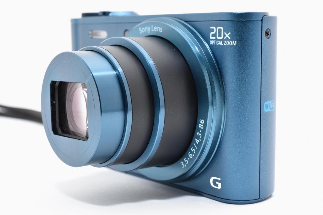 《 美品 》ソニー　SONY Cyber-shot DSC-WX300 ブルー