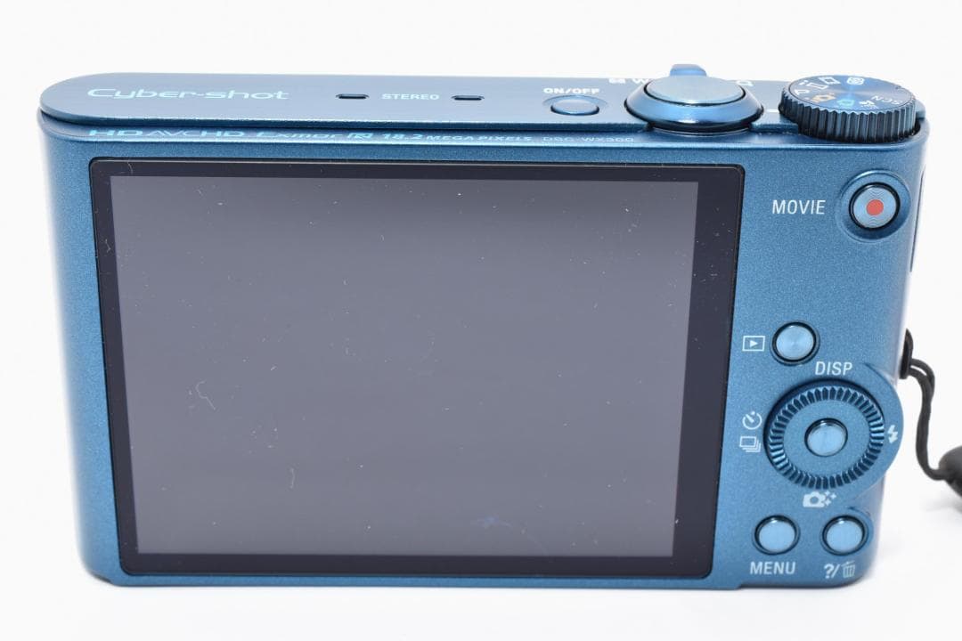 《 美品 》ソニー　SONY Cyber-shot DSC-WX300 ブルー