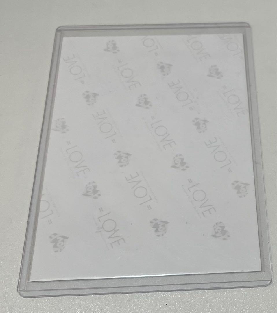 =LOVE 佐々木舞香 生写真 直筆モーリーファンタジー