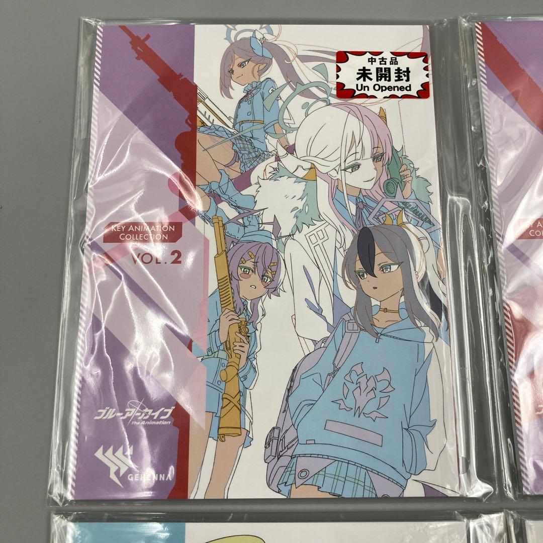 ★ブルーアーカイブ The Animation 特典 原画集のみ 1～4