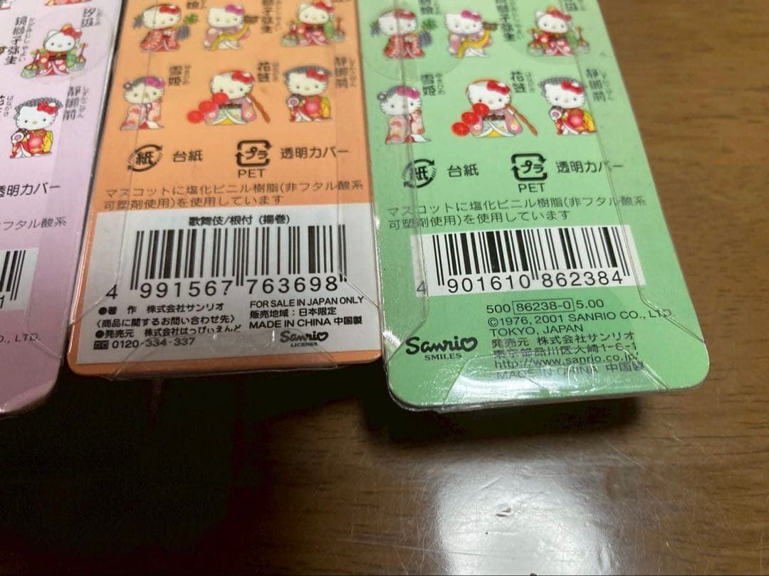 希少激レア新品 ご当地 ハローキティ 歌舞伎 鏡獅子弥生 まとめ売り ストラップ