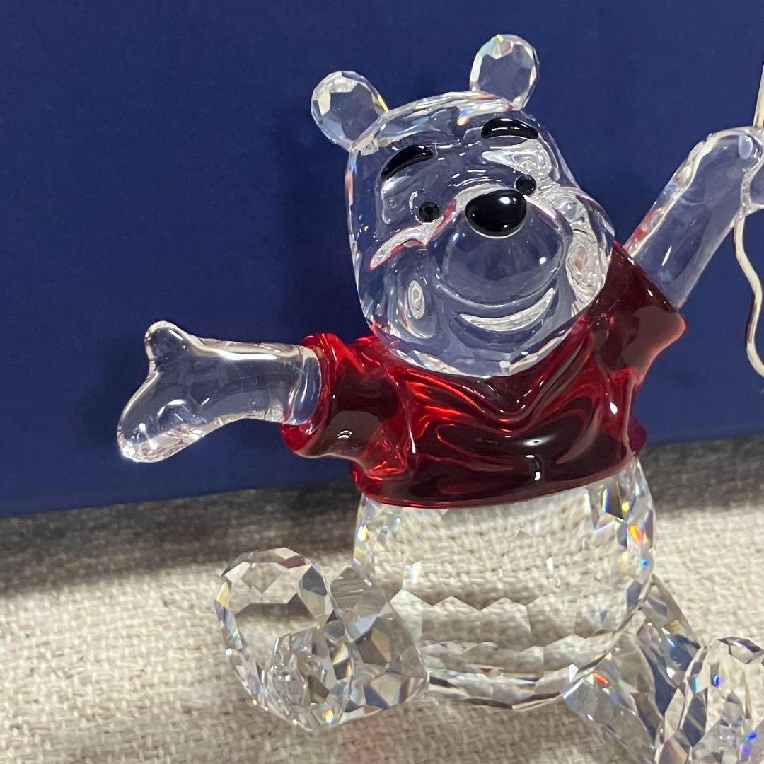 スワロフスキー　ディズニー　くまのプーさん　風船　正規品　未使用　箱付き　廃盤