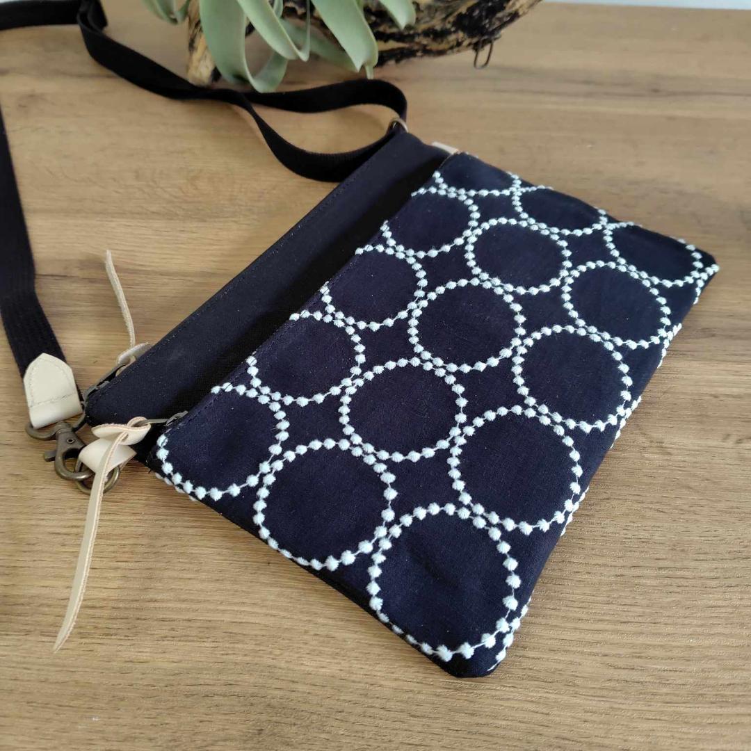 ☆*☆様 ミナペルホネン/tambourineタンバリンネイビー/サコッシュ本革