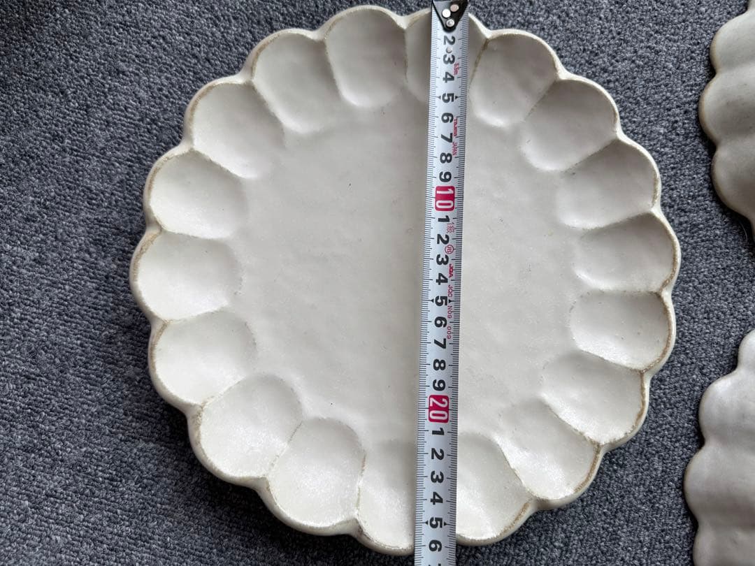 美濃焼 リンカ（輪花）白練 カネコ小兵製 私の部屋 中川政七 和食器 有田焼