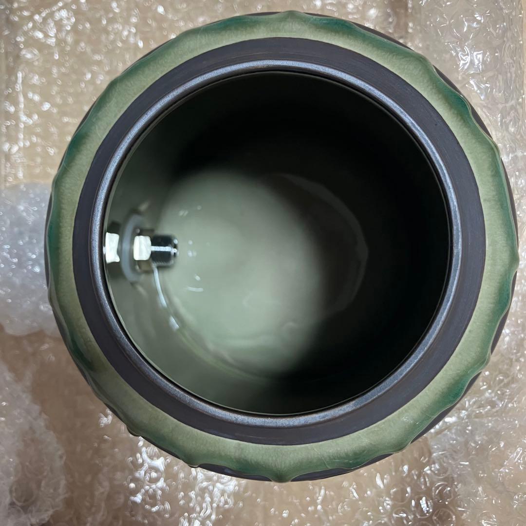 【未使用】有田焼 焼酎サーバー 台座付 フルセット 熟成酒器 陶器 コック付